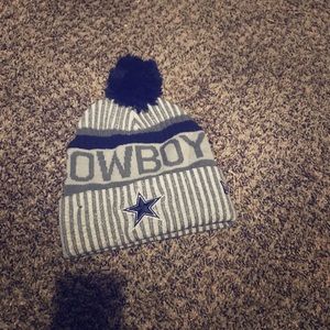 Dallas Cowboys beanie with Pom pom